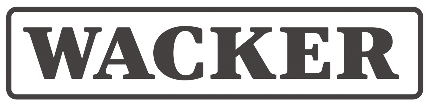 Графический знак wacke Wacker бренд